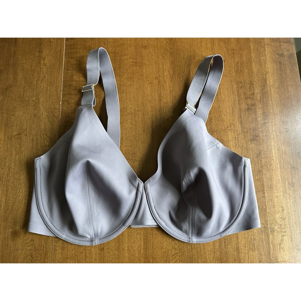 ThirdLove Classic Unlined Full Coverage Bra Spacer Lilac Purple 38F Support